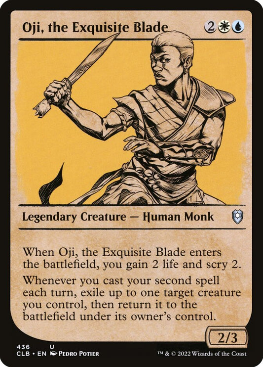 Oji, the Exquisite Blade front