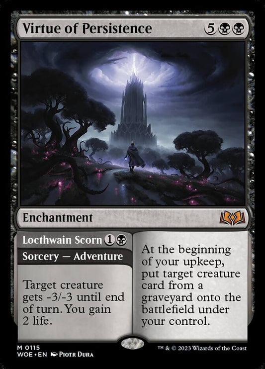 Virtue of Persistence // Locthwain Scorn back