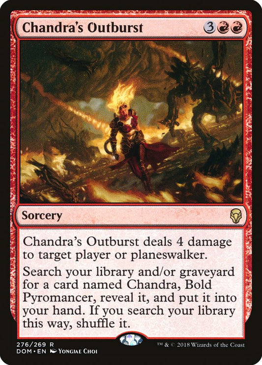Chandra's Outburst front