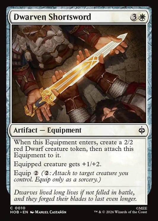 Dwarven Shortsword front