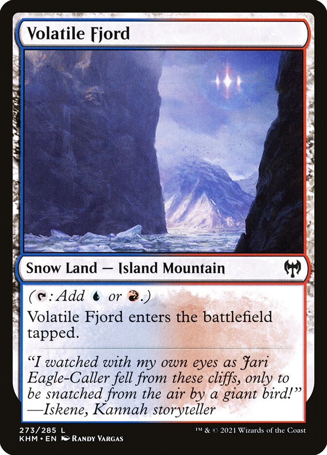 Volatile Fjord front