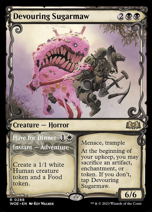 Devouring Sugarmaw // Have for Dinner back