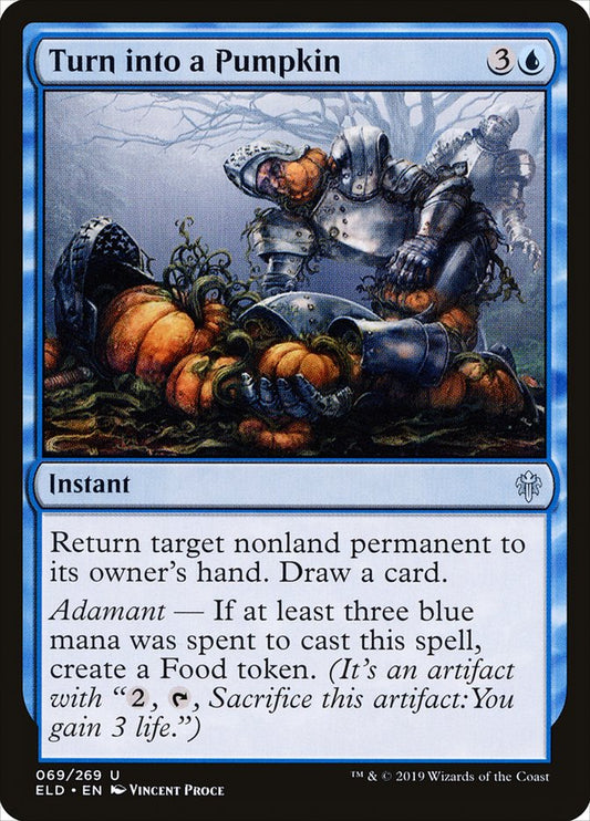 Turn into a Pumpkin front