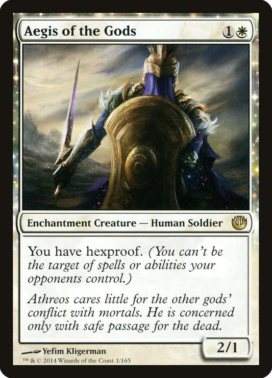 Aegis of the Gods front