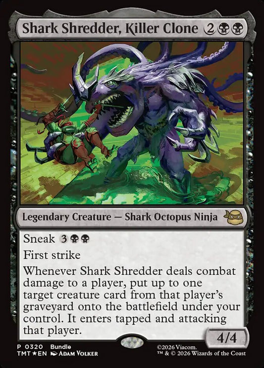 Shark Shredder, Killer Clone front