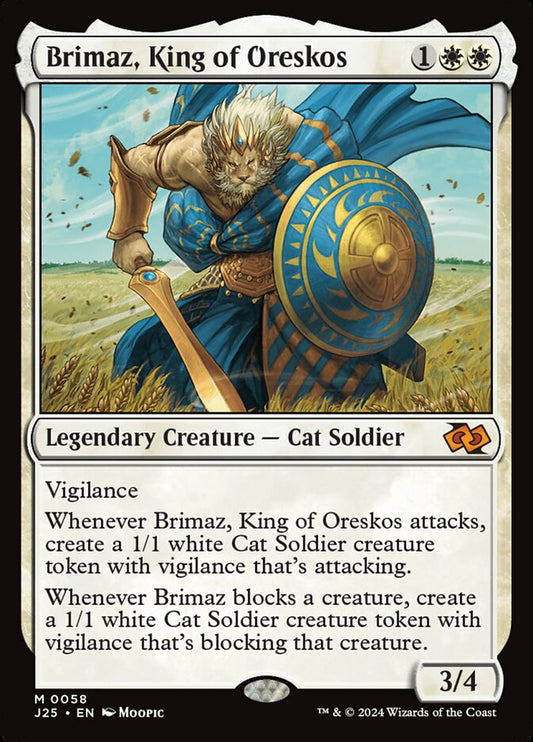 Brimaz, King of Oreskos front