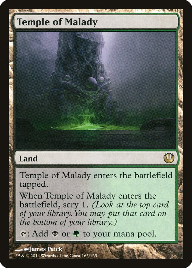 Temple of Malady front