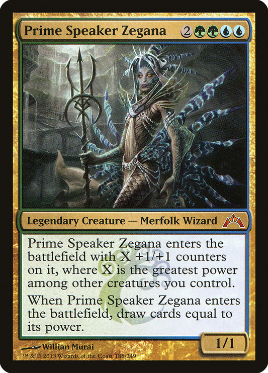 Prime Speaker Zegana front