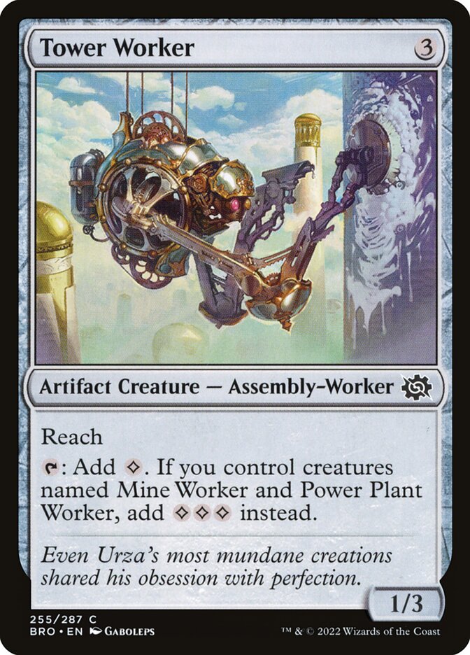 Tower Worker front