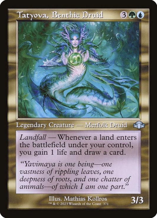 Tatyova, Benthic Druid front