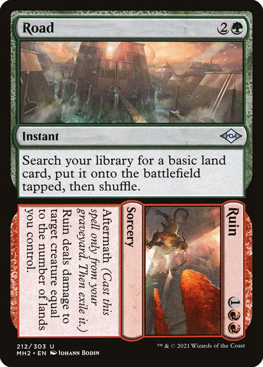 Road // Ruin front