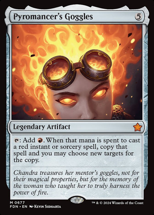 Pyromancer's Goggles front