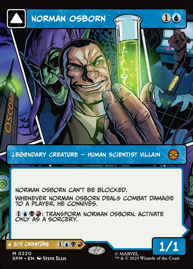 Norman Osborn // Green Goblin front