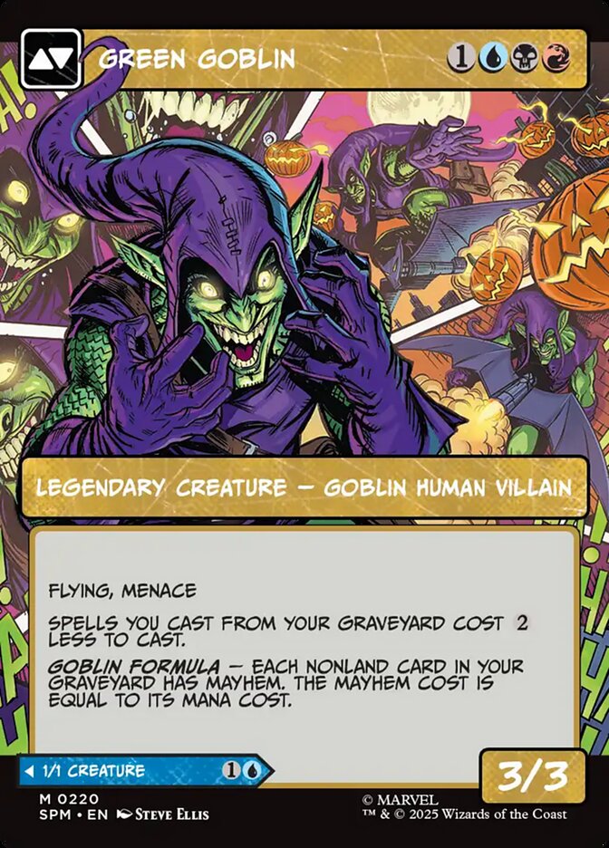 Norman Osborn // Green Goblin back