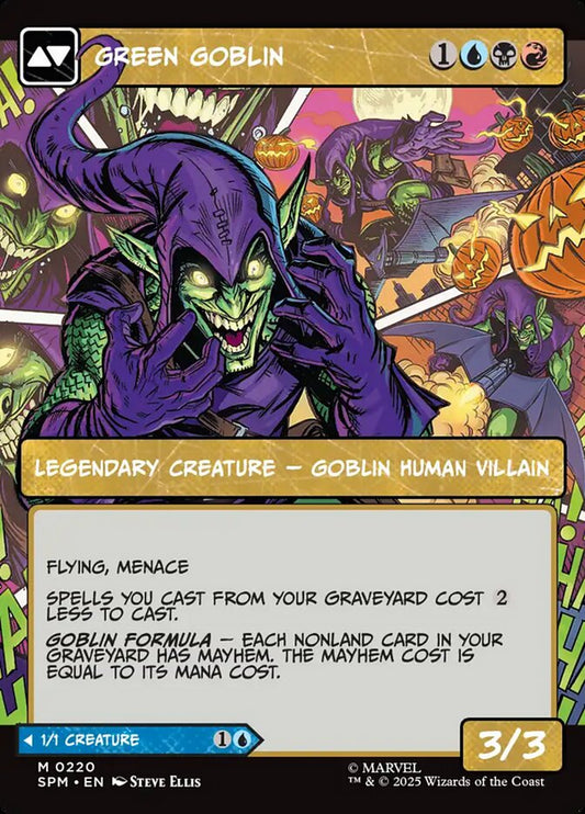 Norman Osborn // Green Goblin back