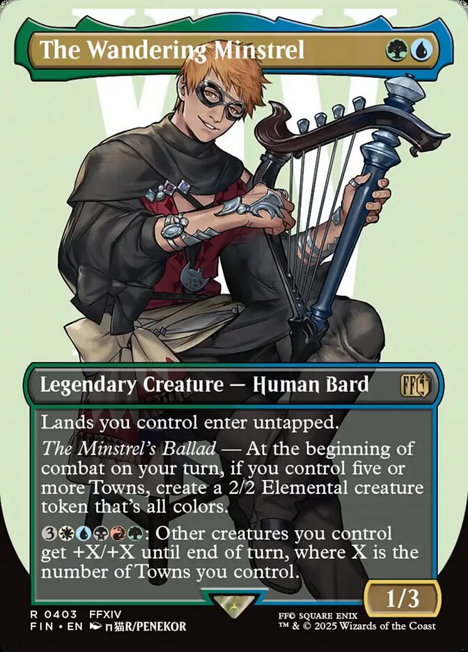 The Wandering Minstrel front