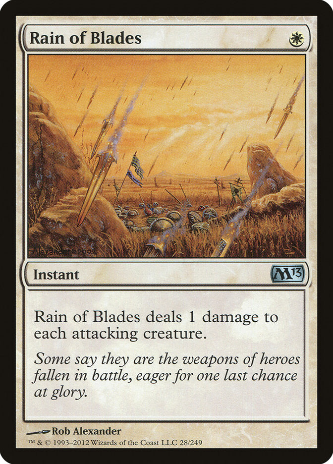 Rain of Blades front