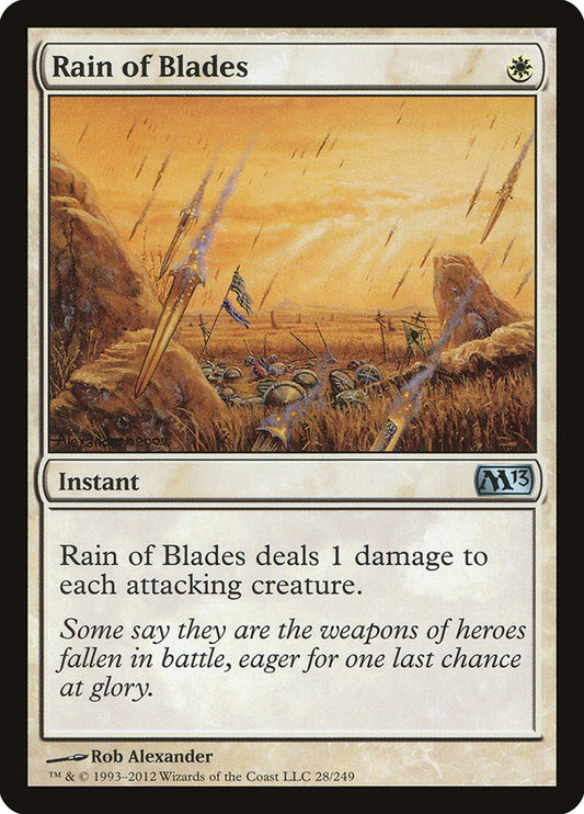 Rain of Blades front