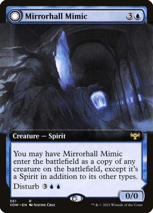 Mirrorhall Mimic // Ghastly Mimicry front