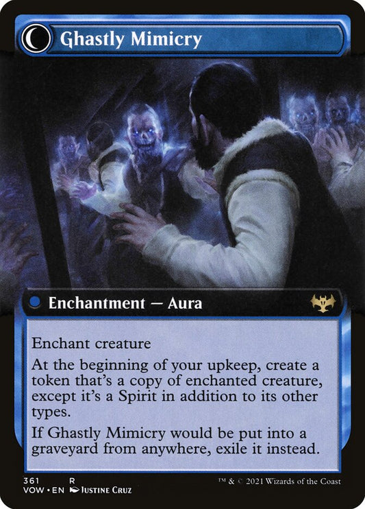 Mirrorhall Mimic // Ghastly Mimicry back