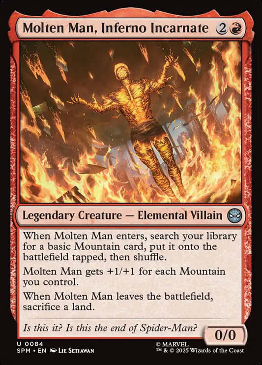 Molten Man, Inferno Incarnate front