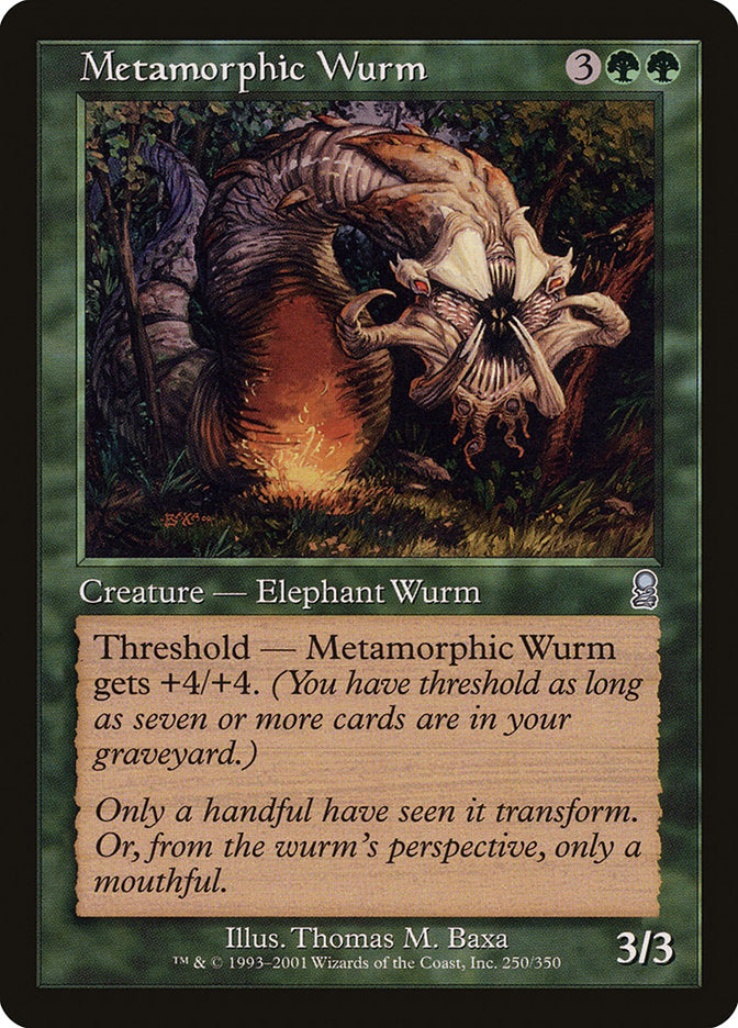 Metamorphic Wurm front