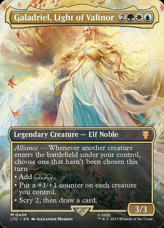 Galadriel, Light of Valinor front