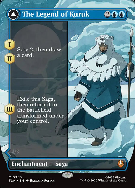 The Legend of Kuruk // Avatar Kuruk front