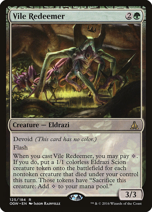 Vile Redeemer front