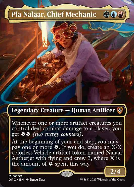 Pia Nalaar, Chief Mechanic front
