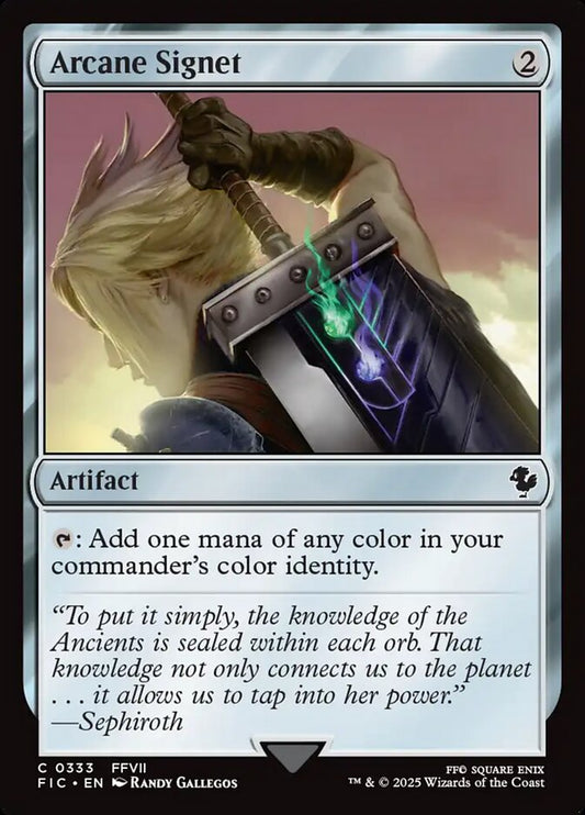 Arcane Signet front