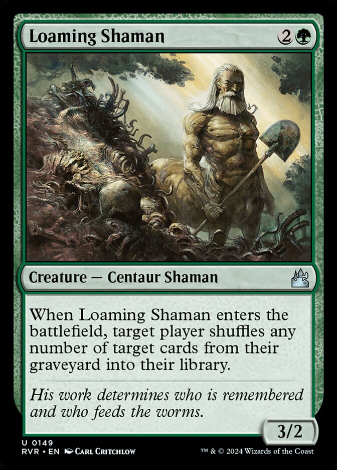 Loaming Shaman front