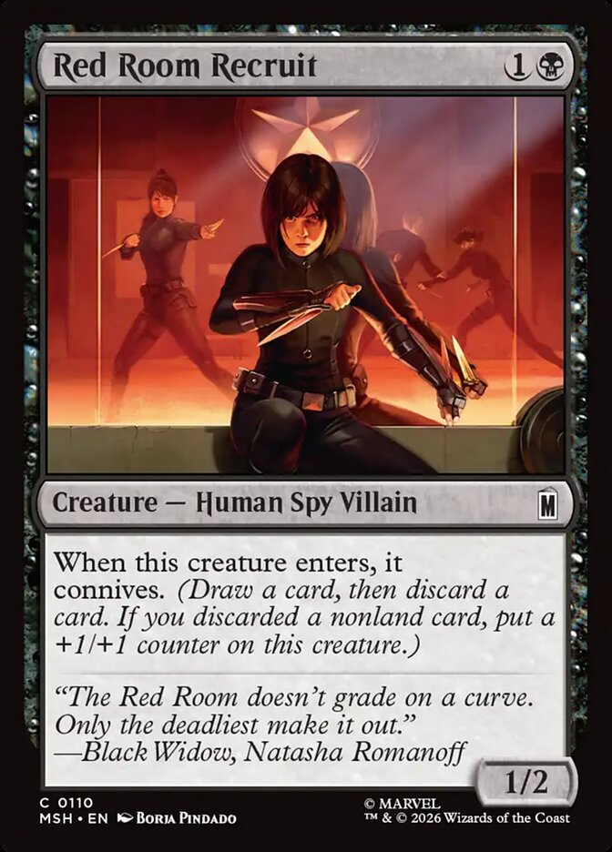 Red Room Recruit front