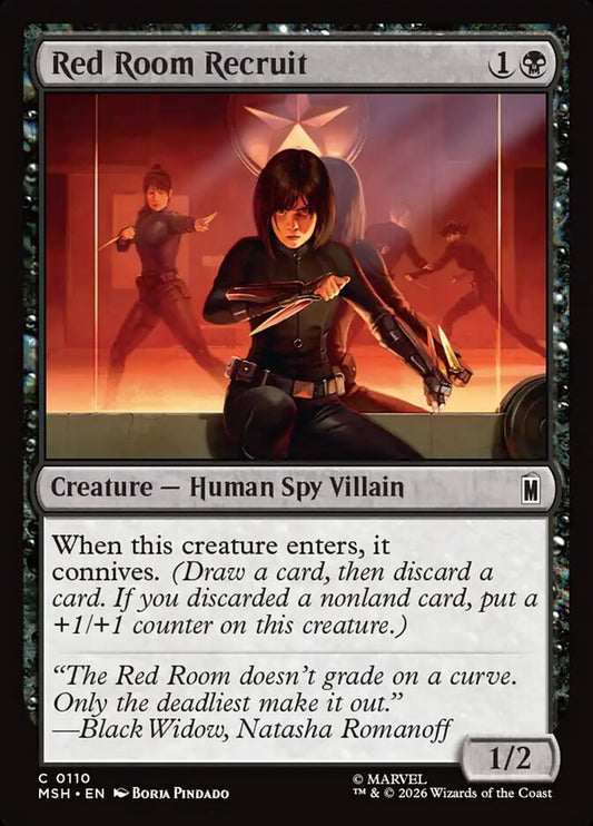 Red Room Recruit front