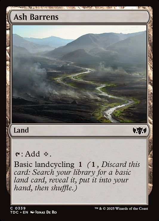 Ash Barrens front
