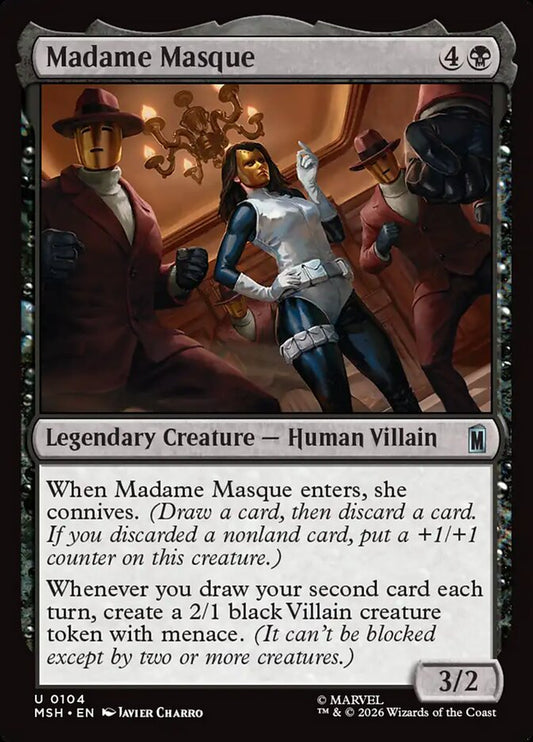 Madame Masque front