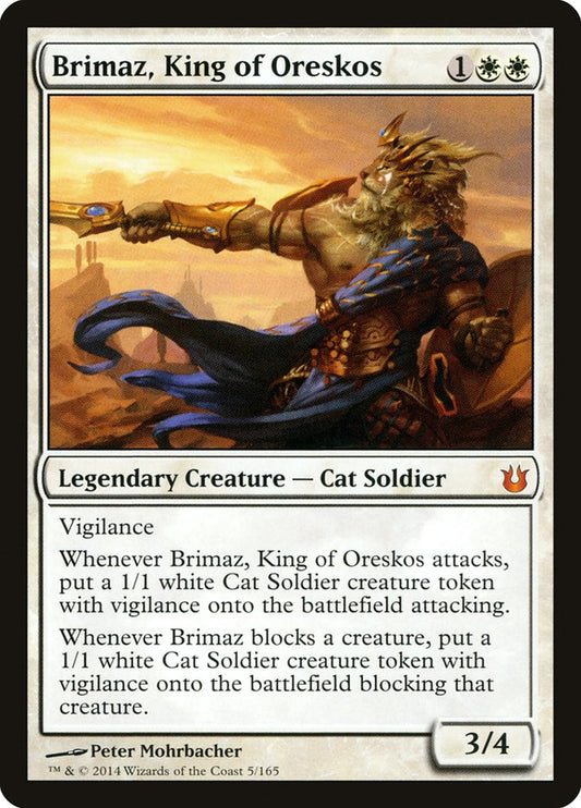 Brimaz, King of Oreskos front