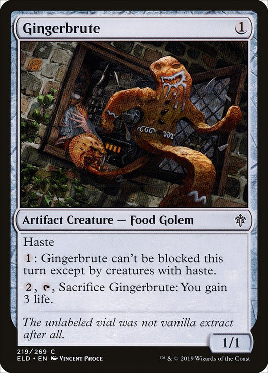 Gingerbrute front