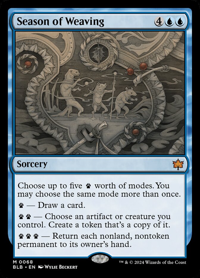 Season of Weaving front