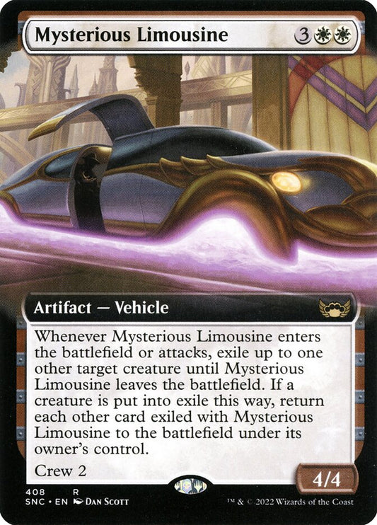 Mysterious Limousine front