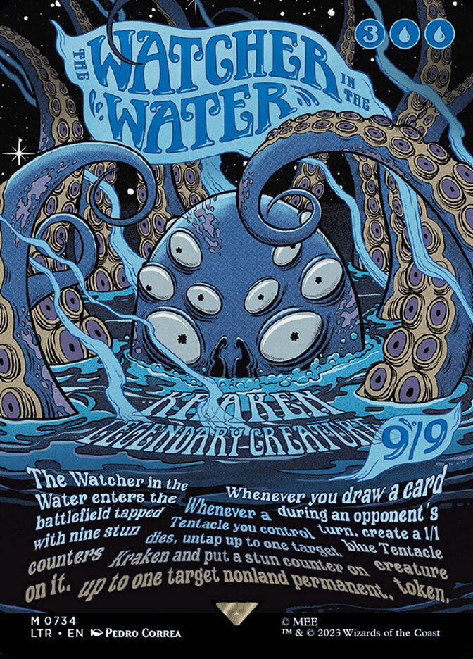 The Watcher in the Water front