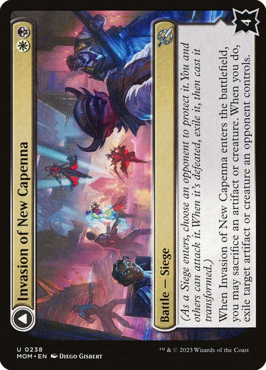 Invasion of New Capenna // Holy Frazzle-Cannon front