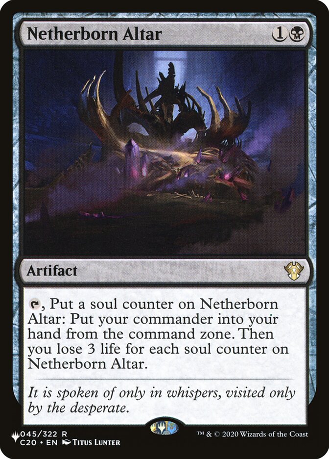 Netherborn Altar front