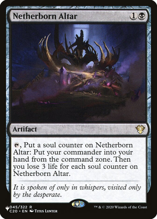 Netherborn Altar front