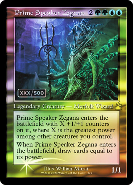 Prime Speaker Zegana front