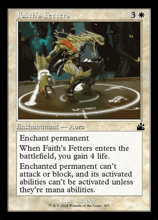 Faith's Fetters front