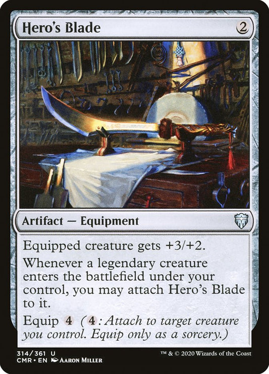 Hero's Blade front