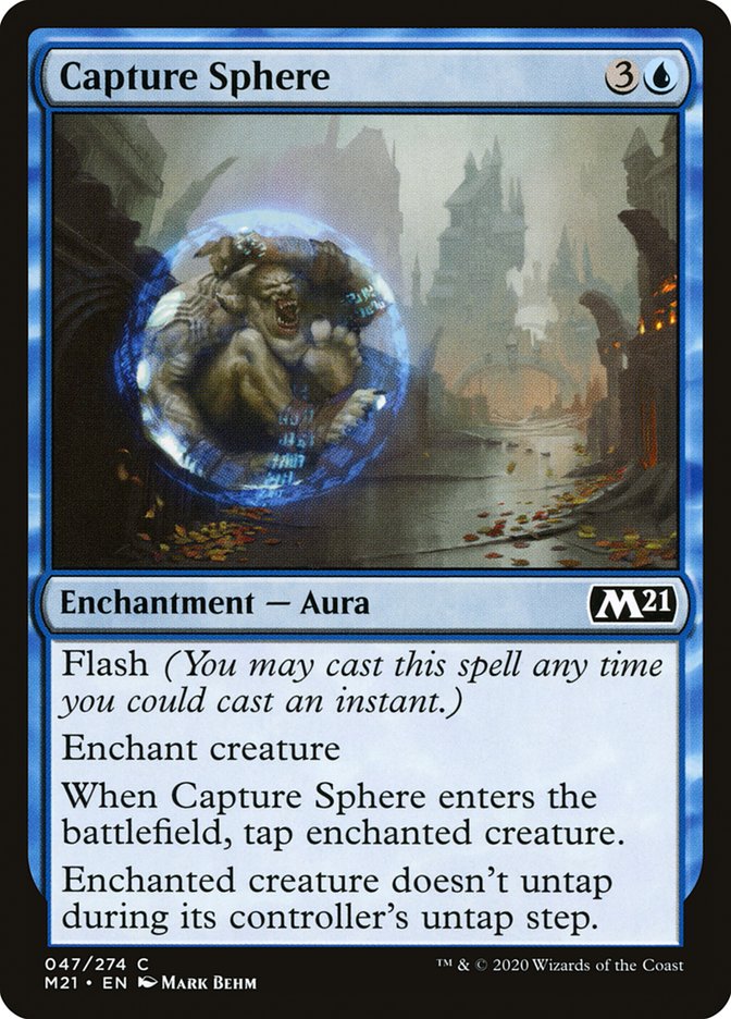 Capture Sphere front
