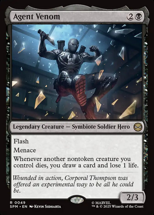 Agent Venom front