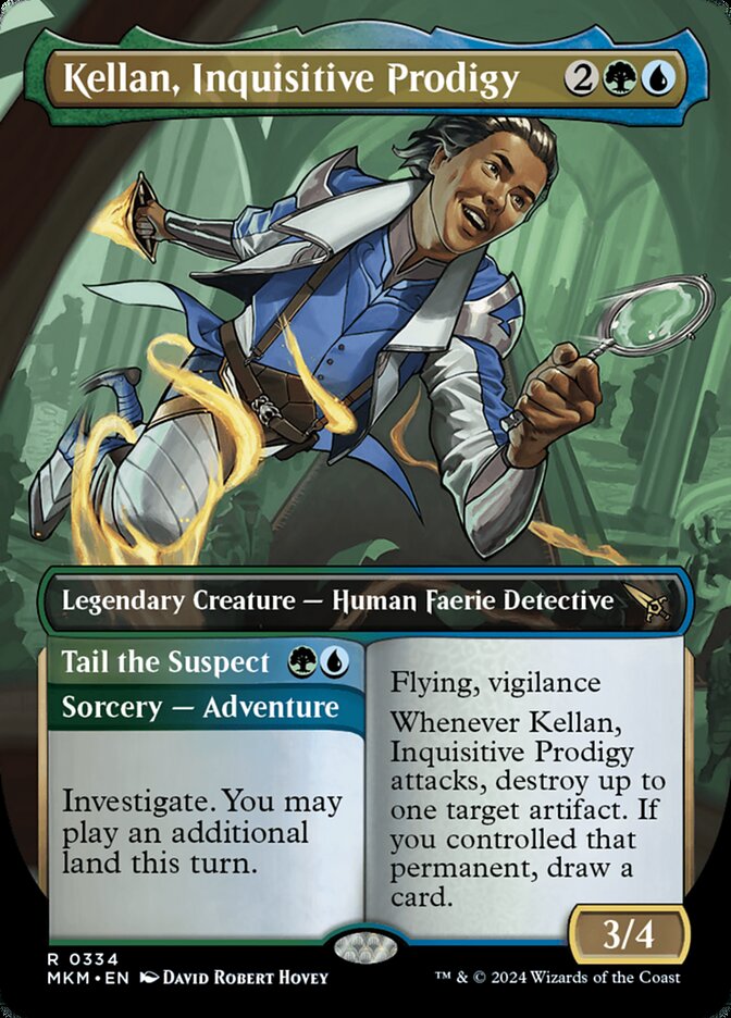 Kellan, Inquisitive Prodigy // Tail the Suspect back